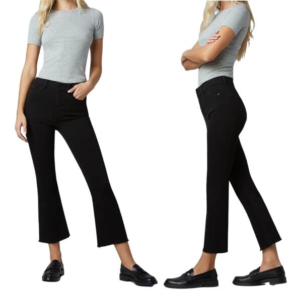 NWT DL1961 Bridget Cropped High Rise Instasculpt Boot Jean Size 23 Henderson